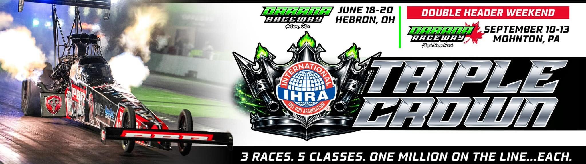 IHRA Triple Crown Logo