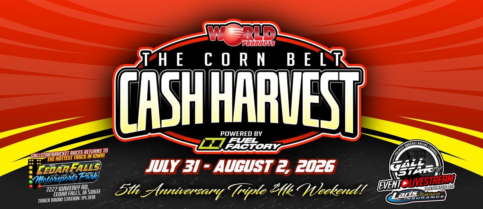 Cash Harvest Event Logo