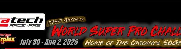 Mid Michigan Motorplex World Super Pro Challenge Banner