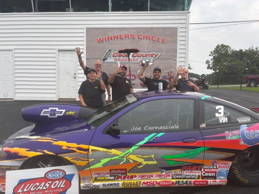 Joe Carnasciale - NHRA D1 Competition Eliminator Winner at Cecil County