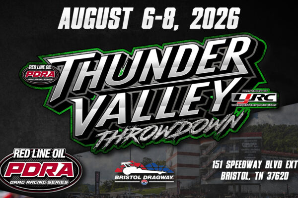 PDRA Bristol Thunder Valley Throwdown Logo
