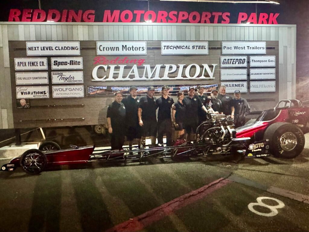 Pete Kaiser - Nostalgia Top Fuel Winner at Redding Motorsports Park