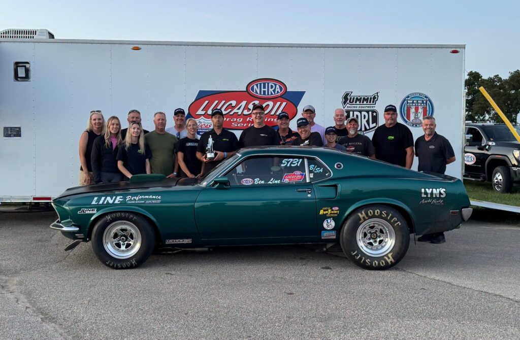 Ben Line - Stock Eliminator B/SA Heads-up Final Round Winner at NHRA D5 Earlville