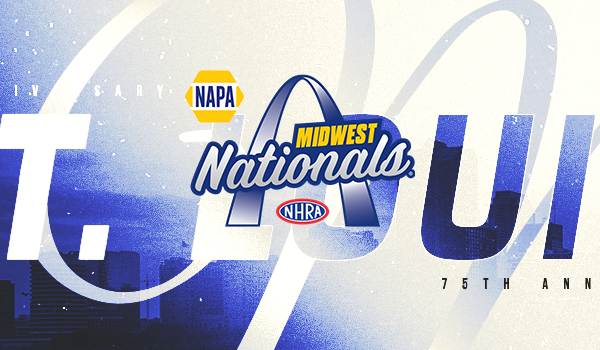 NHRA Midwest Nationals Event Logo