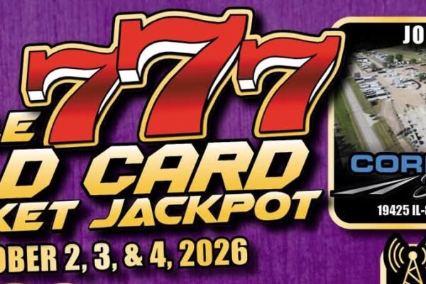 Triple 777 Bracket Jackpot Event Flyer